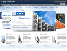 Tablet Screenshot of anpol-okna.pl