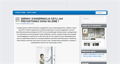 Desktop Screenshot of blog.anpol-okna.pl